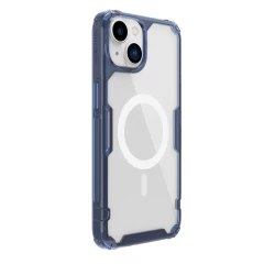 Apple iPhone 14 Plus skal genomskinlig blå Nillkin TPU Pro Magnetic
