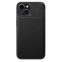 Apple iPhone 14 Plus kaaned must Nillkin Qin Pro Leather (Plain Version)