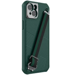 Apple iPhone 14 Plus skal grön Nillkin Strap Magnetic