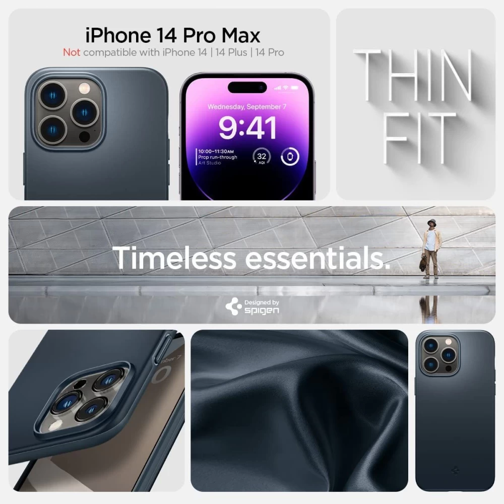 Apple iPhone 14 Pro Max case  SPIGEN THIN FIT