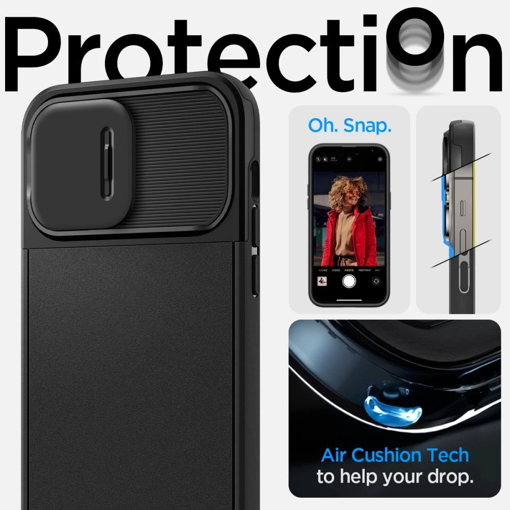 Apple iPhone 14 Pro Max case  SPIGEN OPTIK ARMOR MAG MAGSAFE