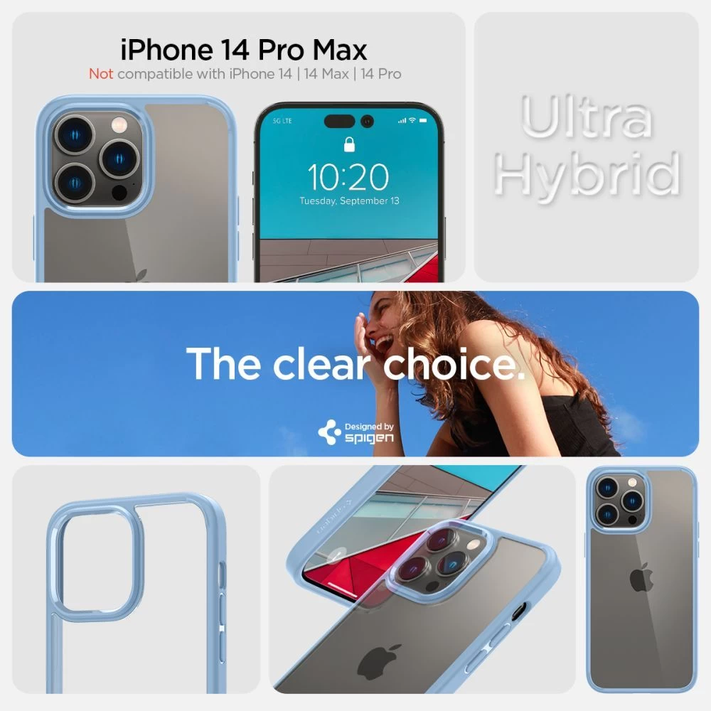 Apple iPhone 14 Pro Max dėklas  SPIGEN ULTRA HYBRID
