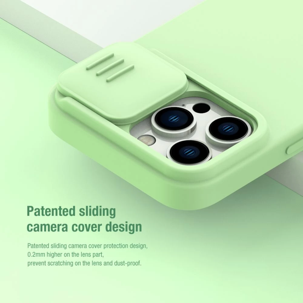 Apple iPhone 14 Pro Max skal  NILLKIN CAMSHIELD SILKY SILICONE
