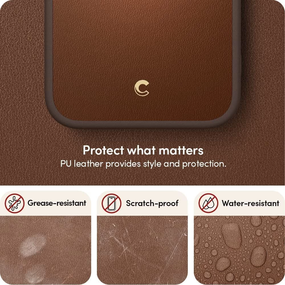 Apple iPhone 14 Pro Max case brown SPIGEN CYRILL KAJUK MAG MAGSAFE