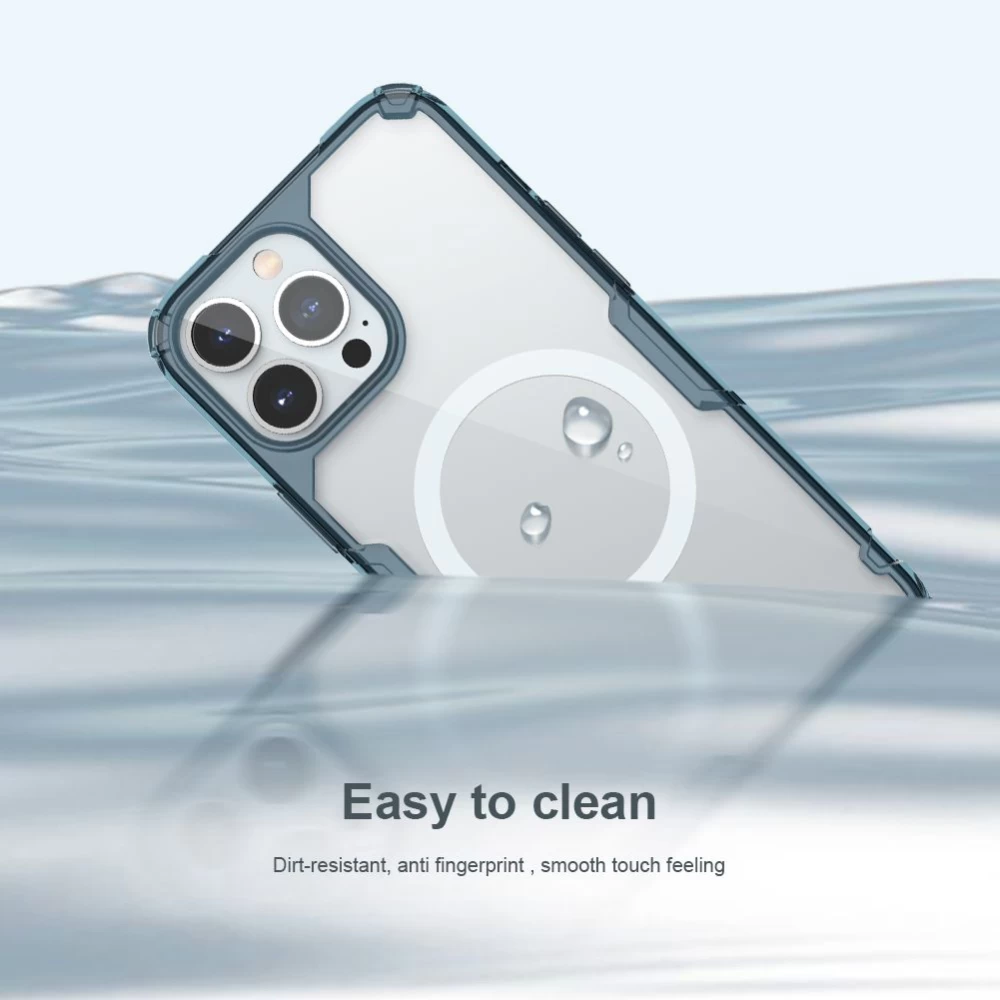 Apple iPhone 14 Pro Max case transparent Nillkin TPU Magnetic