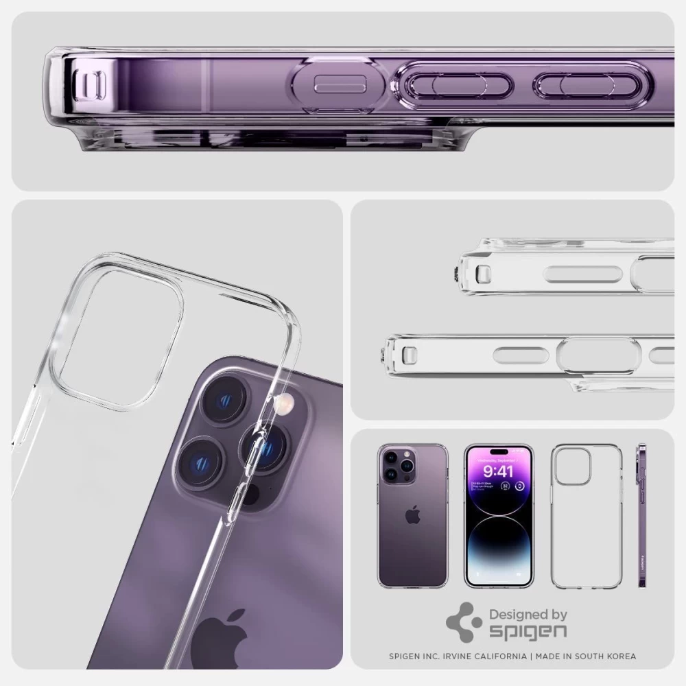 Apple iPhone 14 Pro Max case transparent SPIGEN LIQUID CRYSTAL