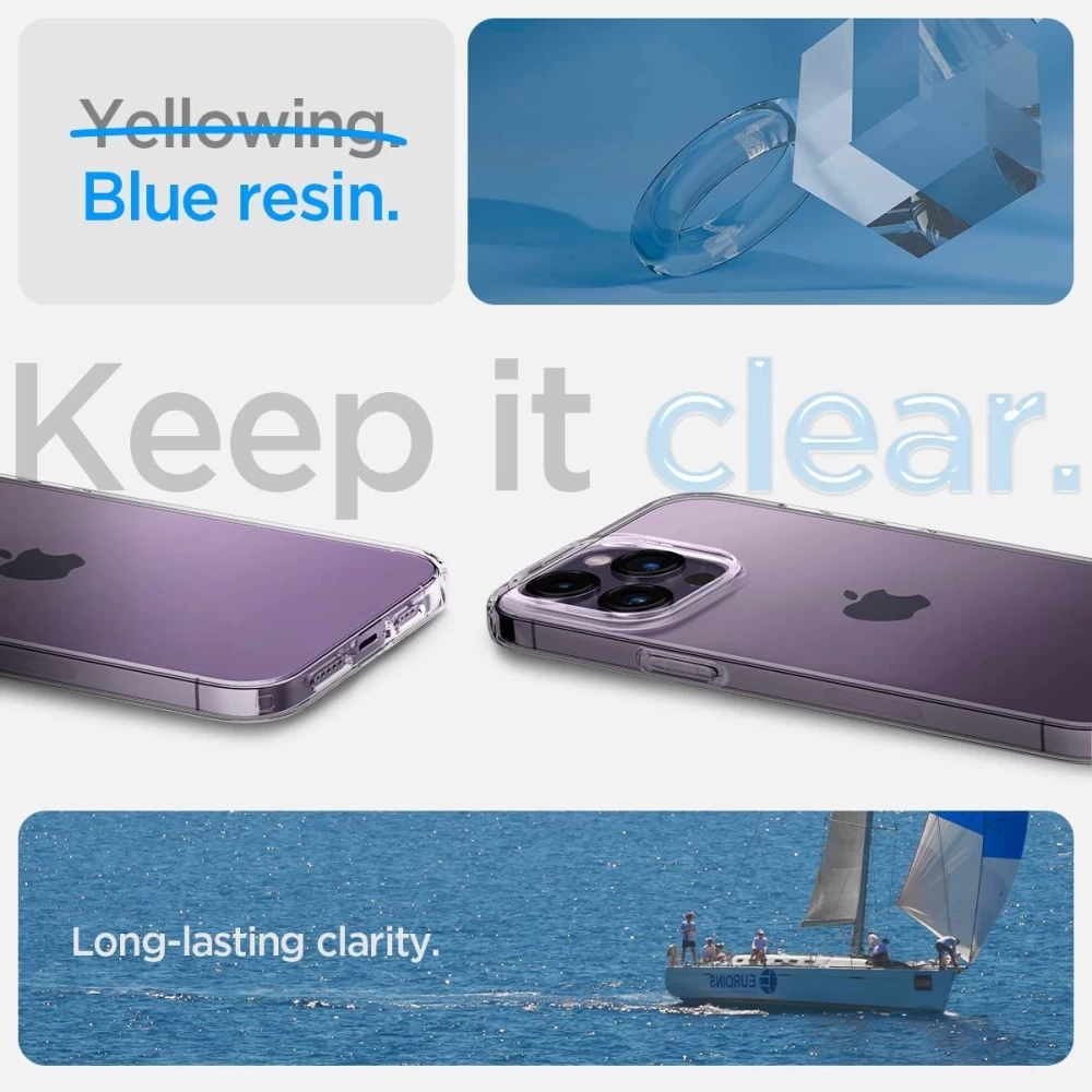 Apple iPhone 14 Pro Max case transparent SPIGEN LIQUID CRYSTAL