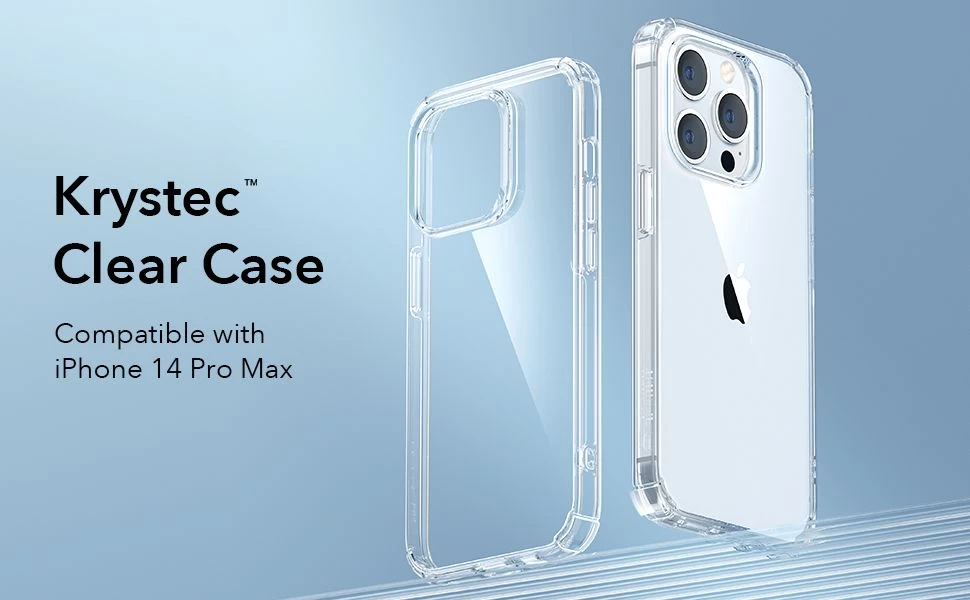 Apple iPhone 14 Pro Max case transparent ESR KRYSTEC™