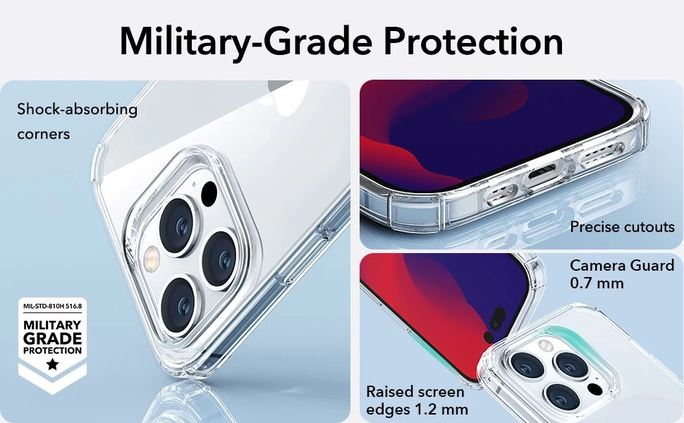 Apple iPhone 14 Pro Max case transparent ESR KRYSTEC™