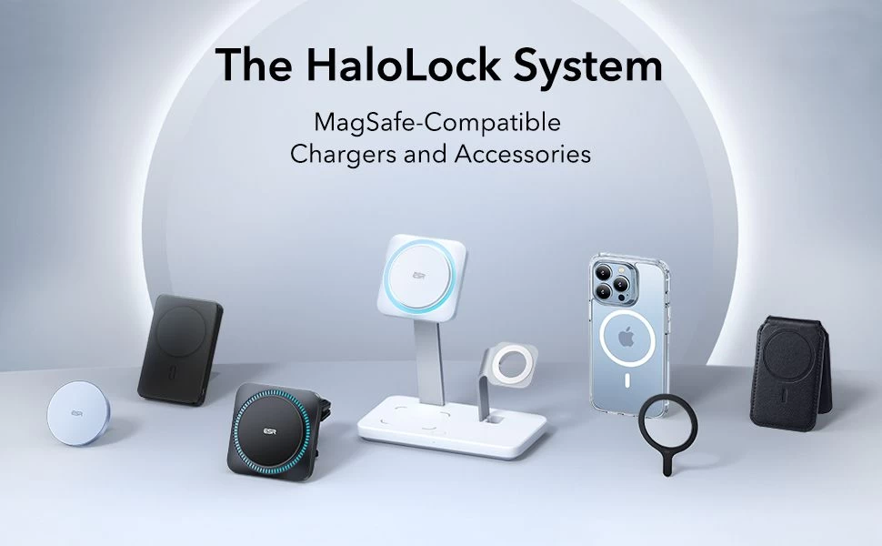 Apple iPhone 14 Pro Max suojakuori läpinäkyvä ESR CLASSIC HYBRID HALOLOCK MAGSAFE