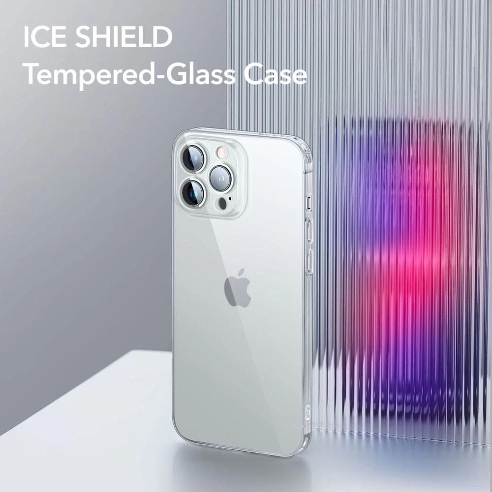 Apple iPhone 14 Pro Max case transparent ESR ICE SHIELD