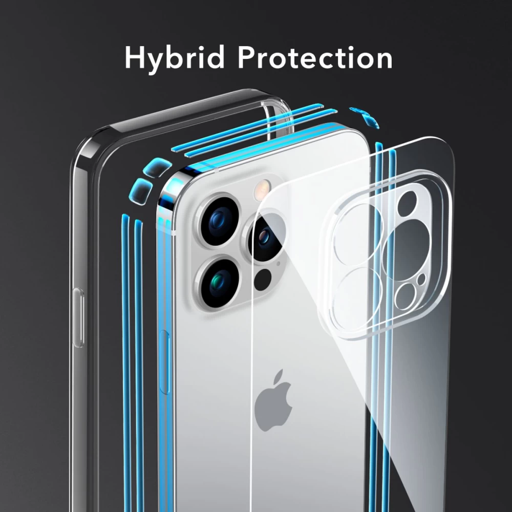 Apple iPhone 14 Pro Max case transparent ESR ICE SHIELD