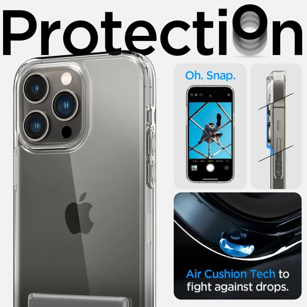 Apple iPhone 14 Pro Max case transparent SPIGEN ULTRA HYBRID ”S” IPHONE PRO MAX