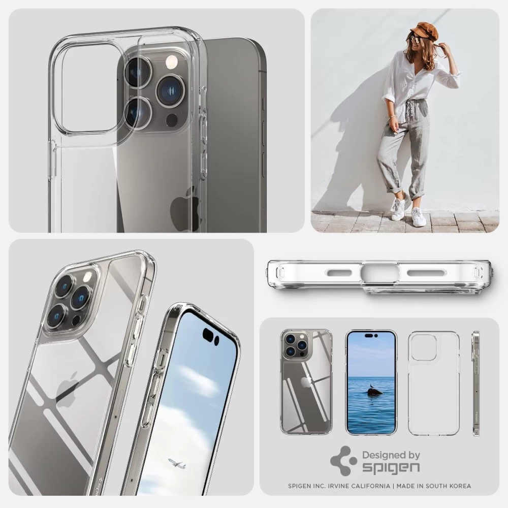 Apple iPhone 14 Pro Max case transparent SPIGEN QUARTZ HYBRID