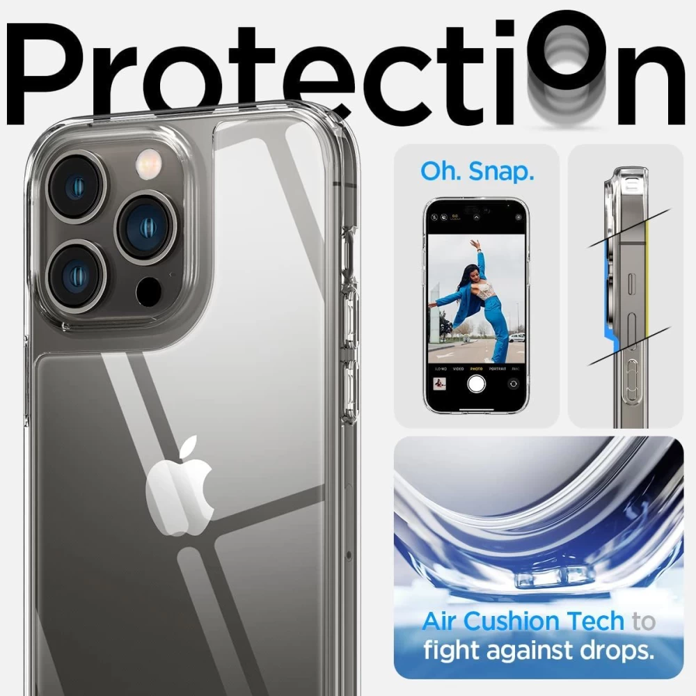 Apple iPhone 14 Pro Max case transparent SPIGEN QUARTZ HYBRID