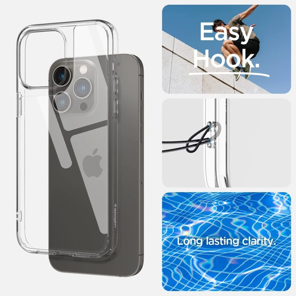 Apple iPhone 14 Pro Max case transparent SPIGEN QUARTZ HYBRID