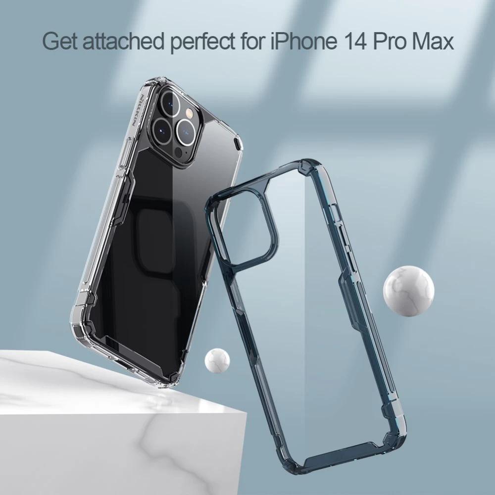 Apple iPhone 14 Pro Max case transparent Nillkin TPU