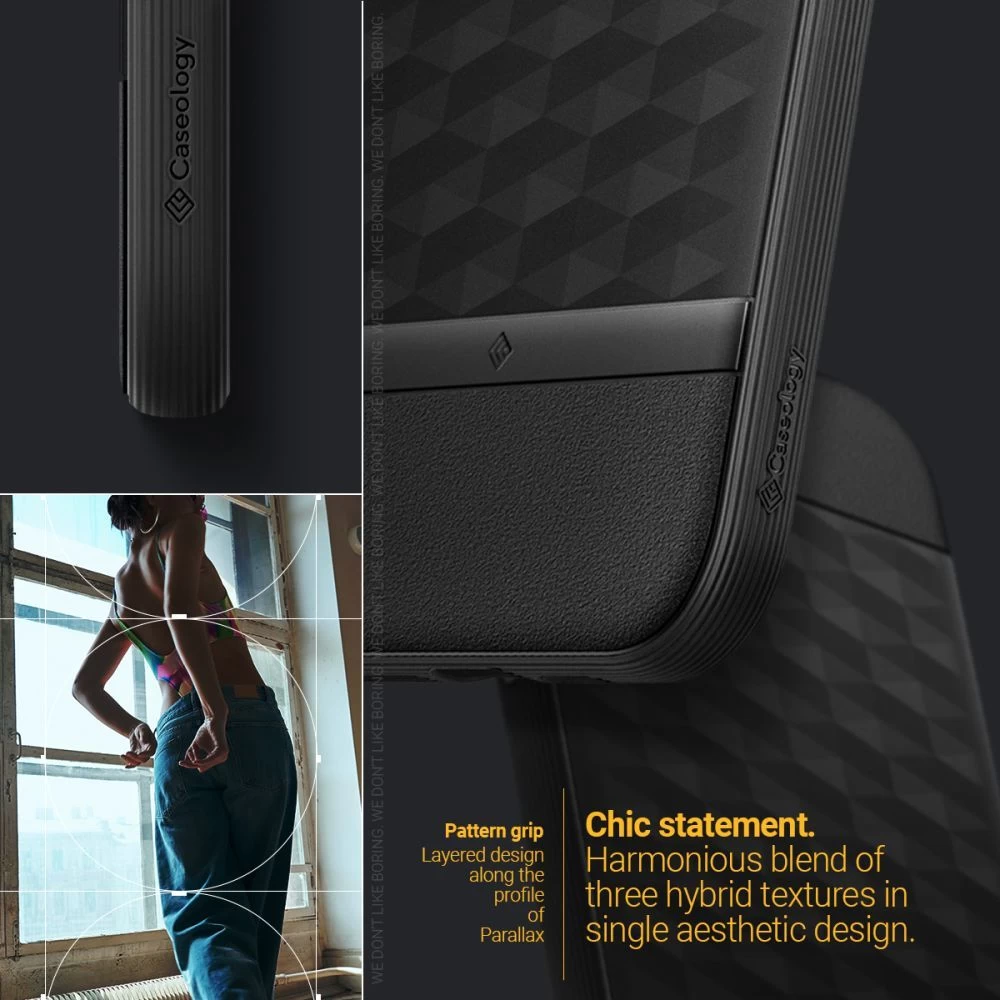Apple iPhone 14 Pro Max case black CASEOLOGY Parallax Mag Magsafe