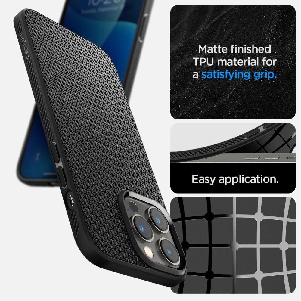 Apple iPhone 14 Pro Max case black SPIGEN LIQUID AIR