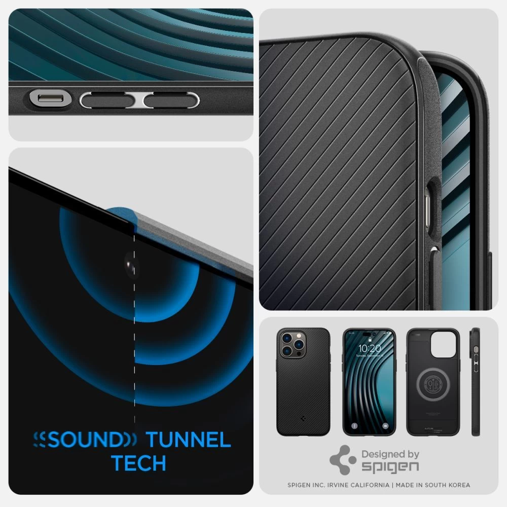 Apple iPhone 14 Pro Max suojakuori musta SPIGEN MAG ARMOR