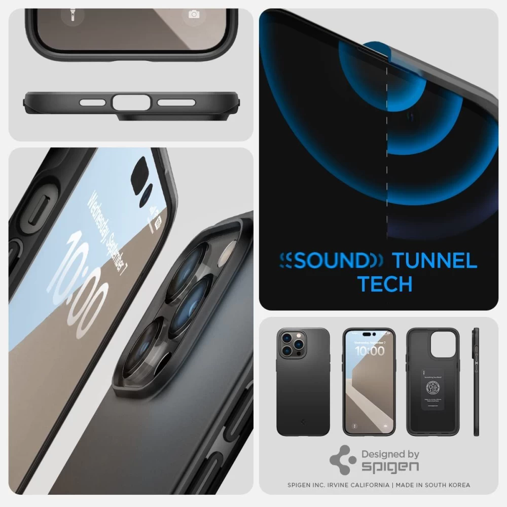 Apple iPhone 14 Pro Max case black SPIGEN THIN FIT