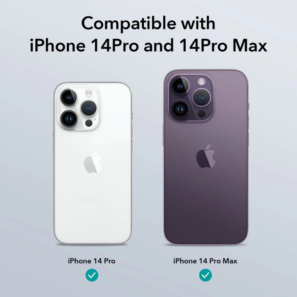 Apple iPhone 14 Pro Max suojakuori musta ESR CLASSIC HYBRID HALOLOCK MAGSAFE