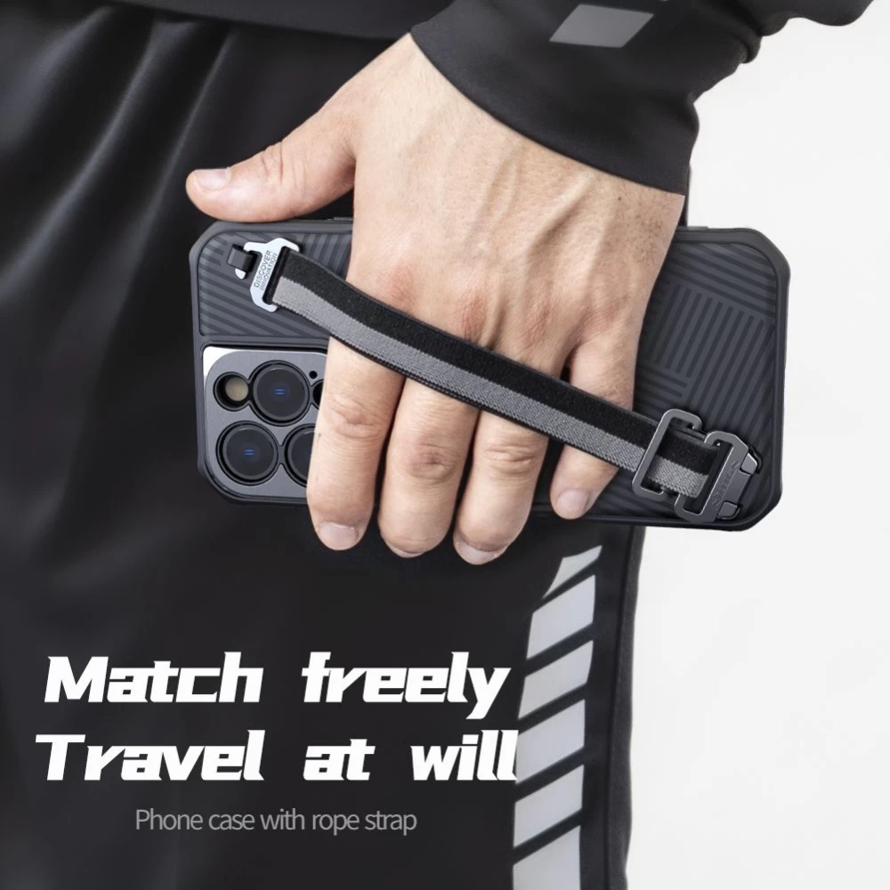 Apple iPhone 14 Pro Max case black Nillkin Strap Magnetic