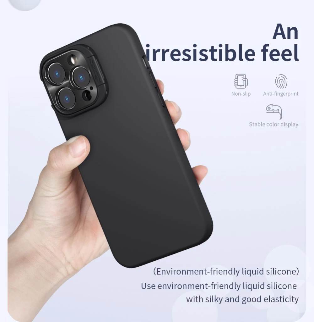 Apple iPhone 14 Pro Max case black NILLKIN LENSWING MAGNETIC