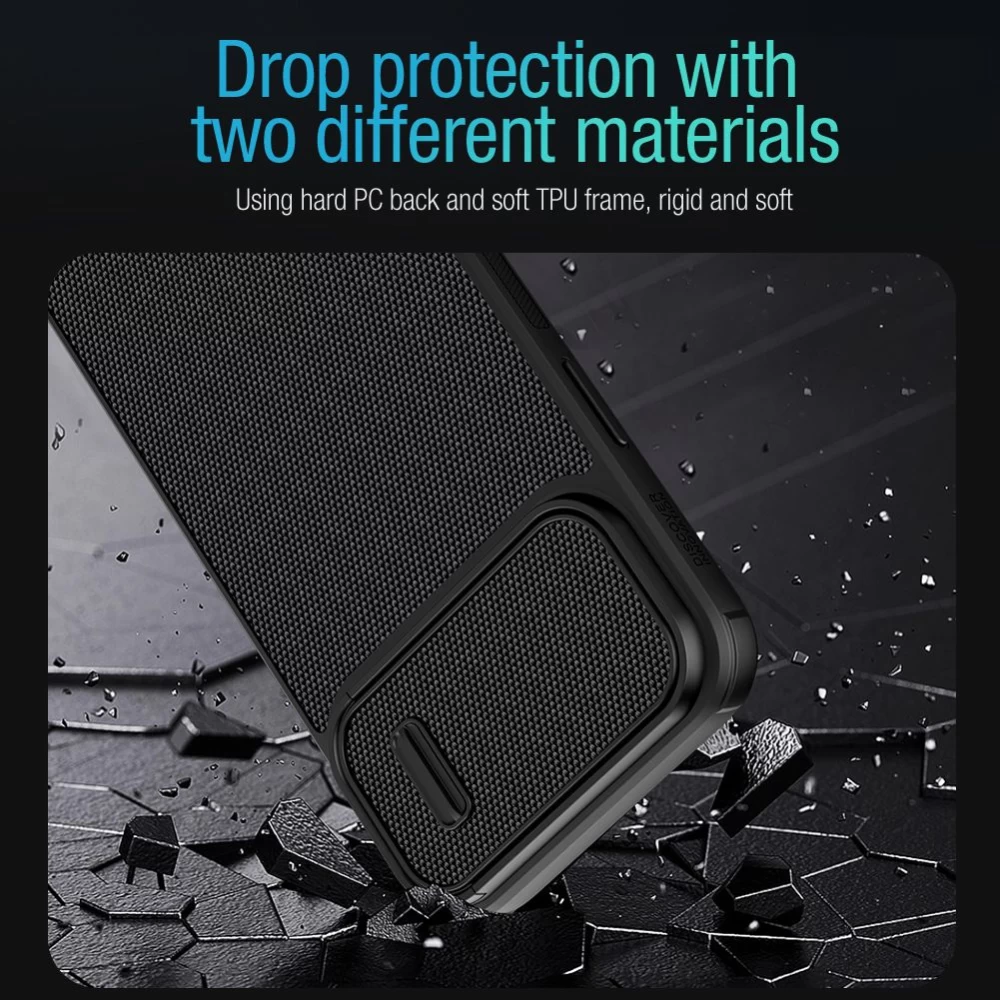 Apple iPhone 14 Pro Max dėklas žalia Nillkin Textured  S