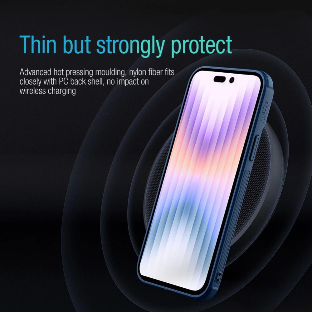 Apple iPhone 14 Pro Max dėklas žalia Nillkin Textured  S
