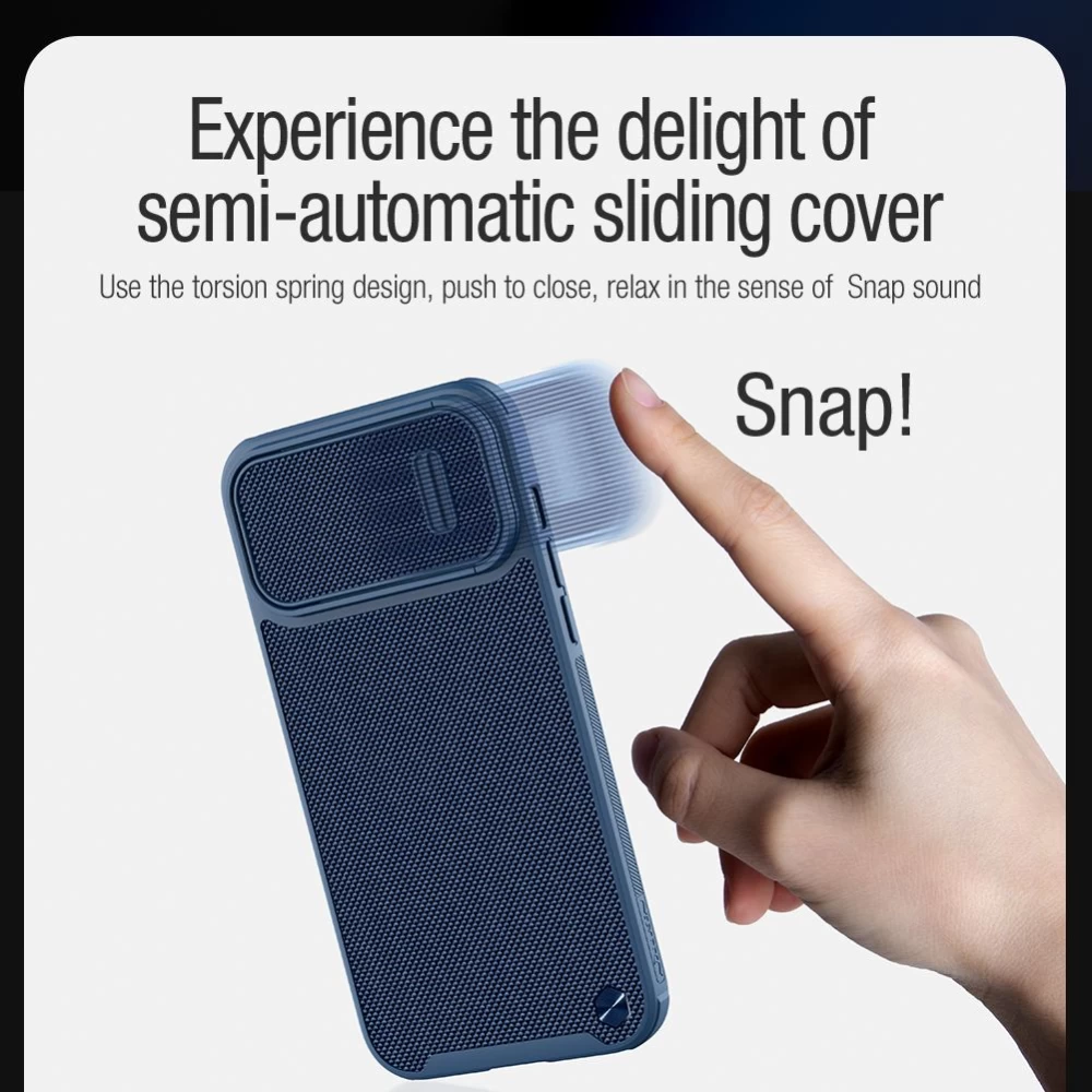 Apple iPhone 14 Pro Max dėklas žalia Nillkin Textured  S