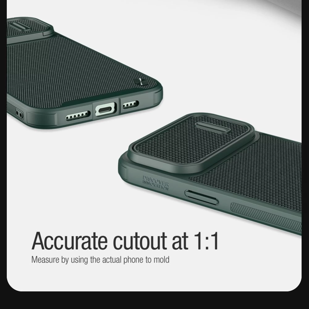 Apple iPhone 14 Pro Max dėklas žalia Nillkin Textured  S