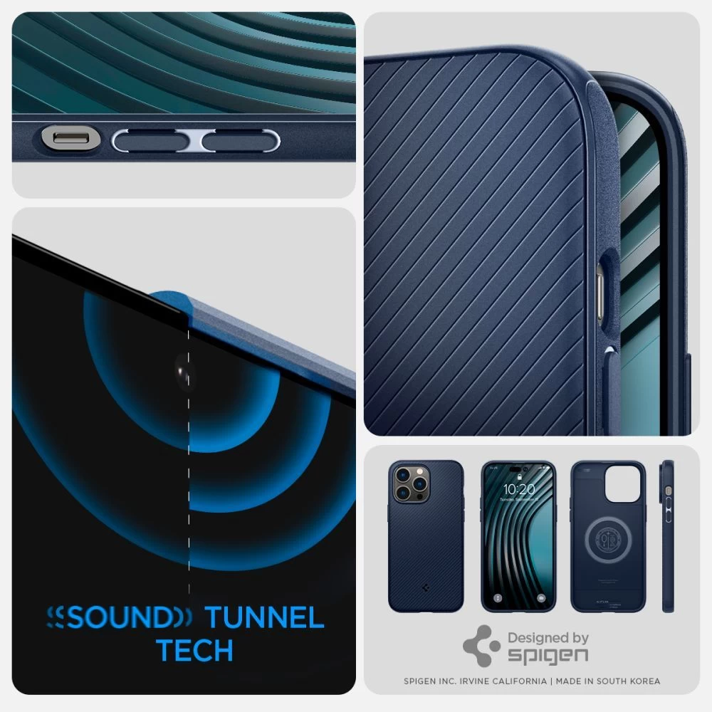 Apple iPhone 14 Pro Max suojakuori sininen SPIGEN MAG ARMOR