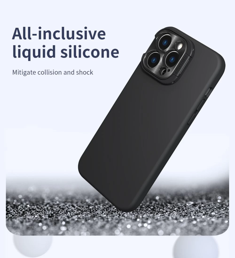 Apple iPhone 14 Pro Max case blue NILLKIN LENSWING MAGNETIC