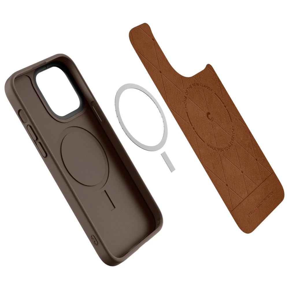 Apple iPhone 14 Pro Max case brown SPIGEN CYRILL KAJUK MAG MAGSAFE