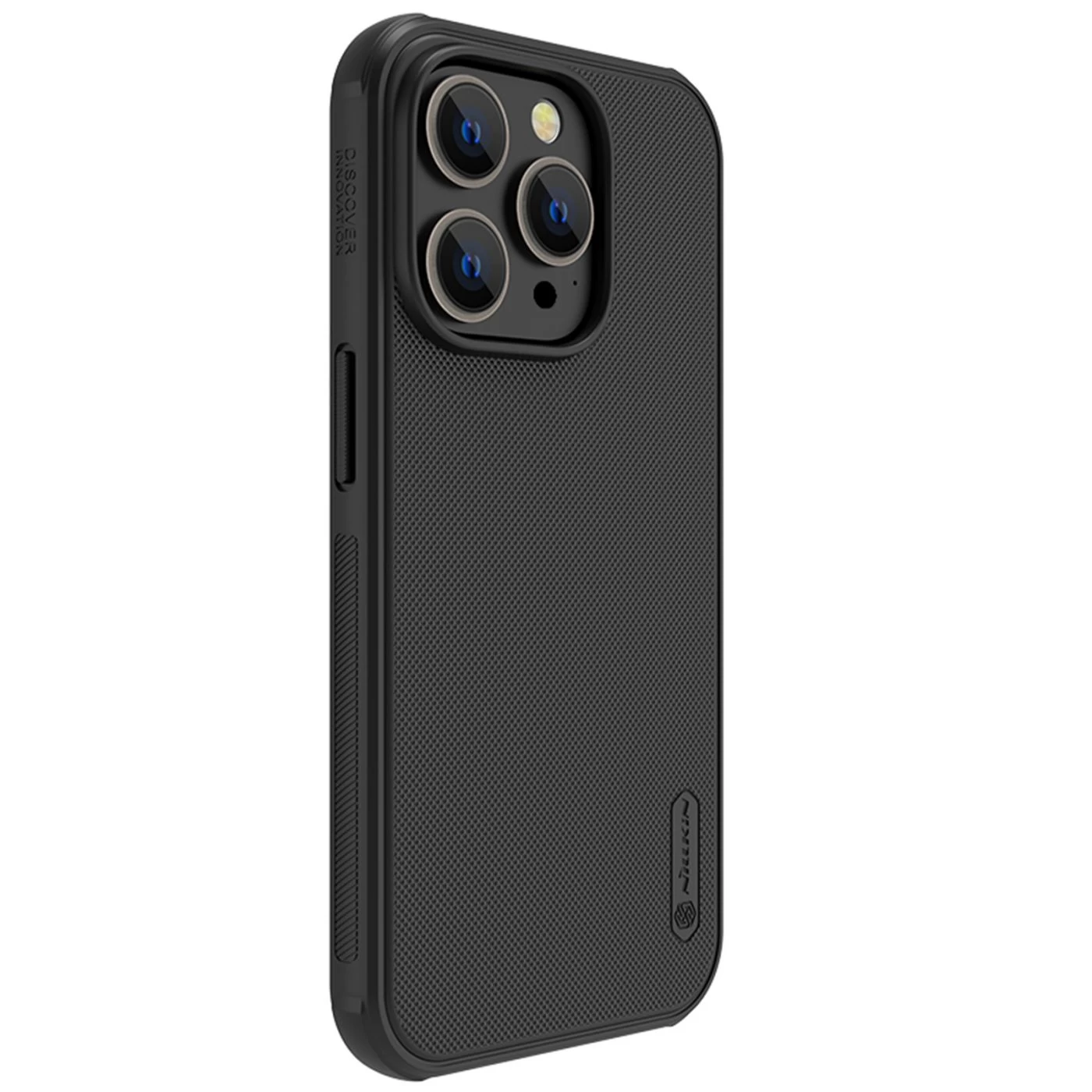Apple iPhone 14 Pro Max ümbris must Nillkin Super Frosted Shield Magnetic