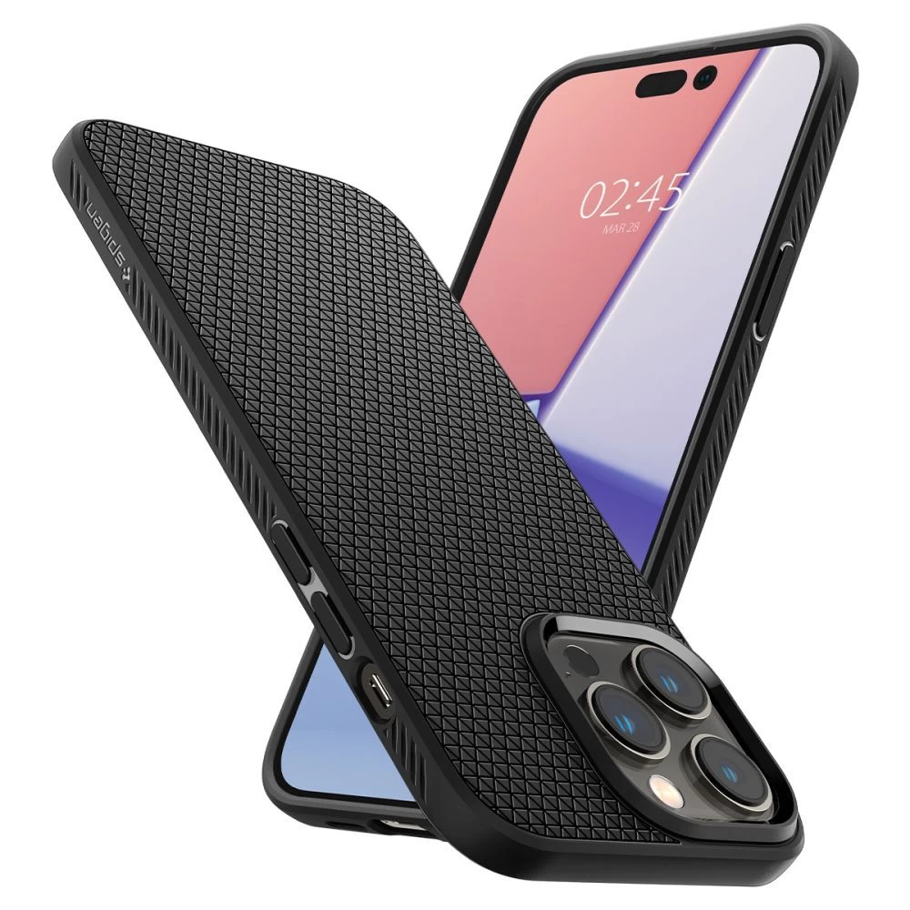 Apple iPhone 14 Pro Max case black SPIGEN LIQUID AIR