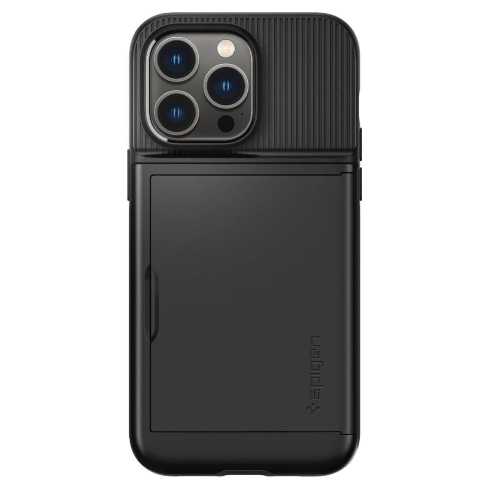 Apple iPhone 14 Pro Max case black SPIGEN SLIM ARMOR CS