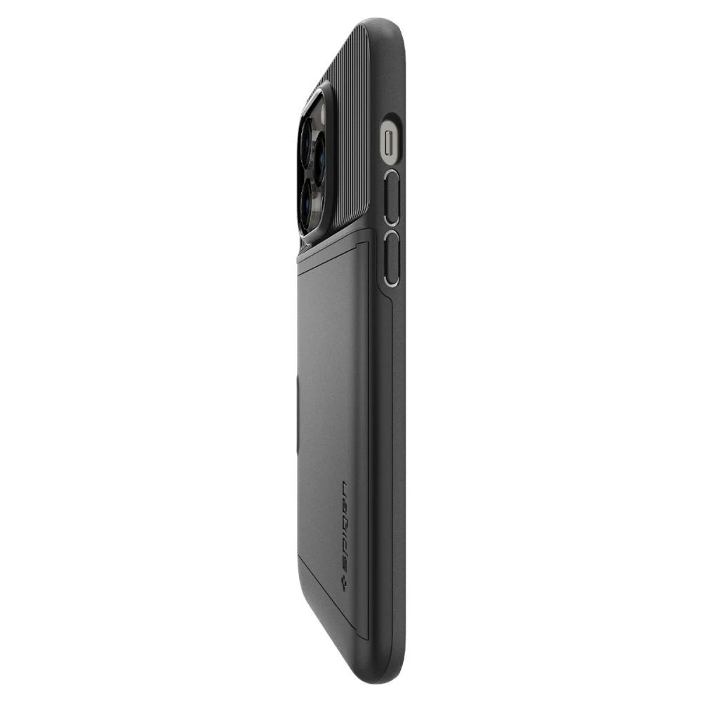 Apple iPhone 14 Pro Max case black SPIGEN SLIM ARMOR CS