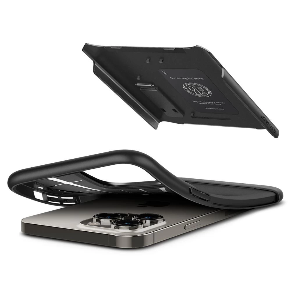 Apple iPhone 14 Pro Max case black SPIGEN SLIM ARMOR