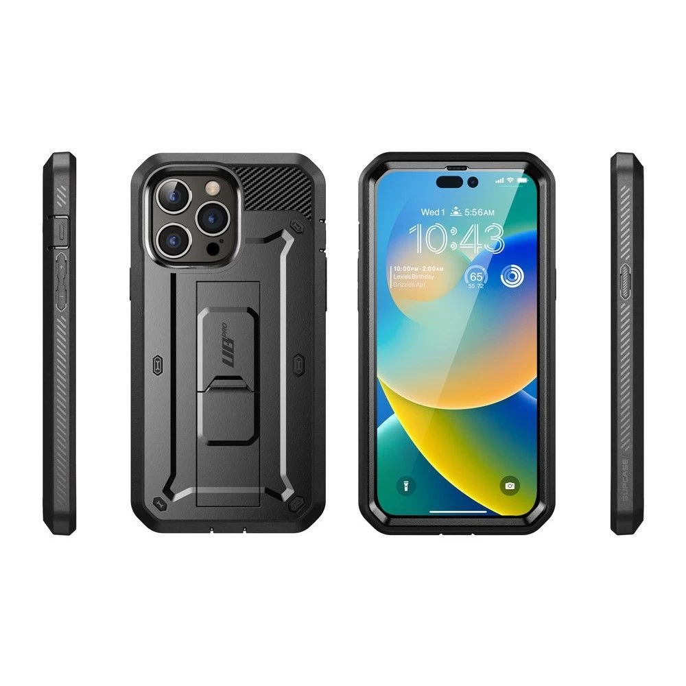 Apple iPhone 14 Pro Max case black SUPCASE UNICORN BEETLE PRO