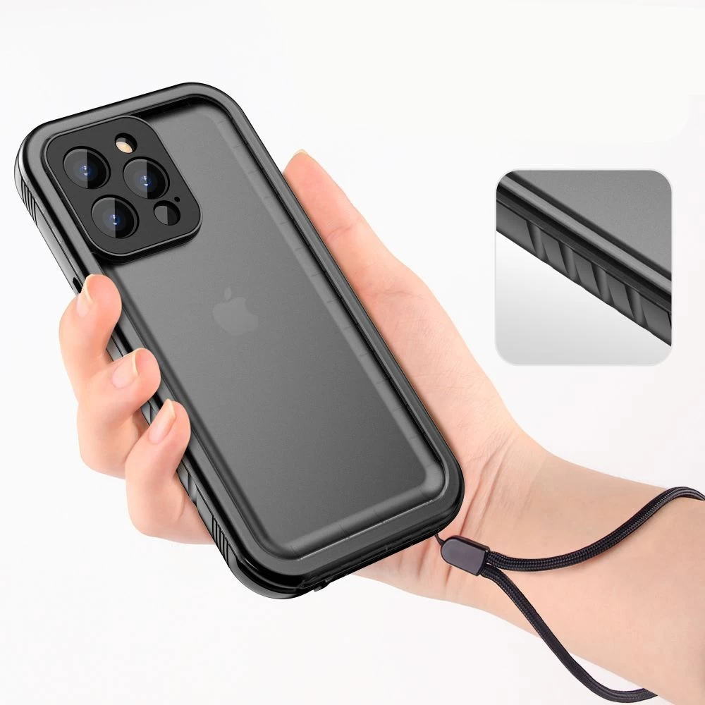 Apple iPhone 14 Pro Max dėklas Juoda TECH-PROTECT SHELLBOX iP68