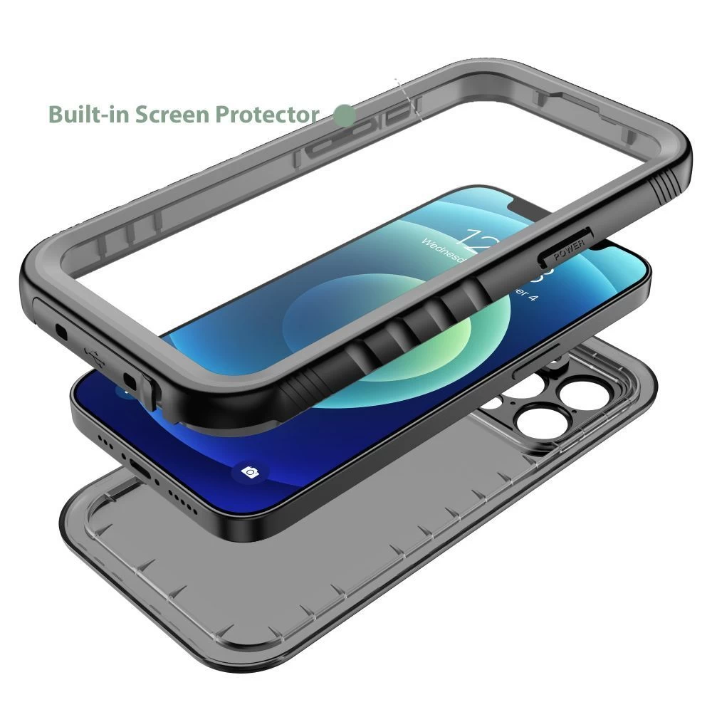 Apple iPhone 14 Pro Max dėklas Juoda TECH-PROTECT SHELLBOX iP68