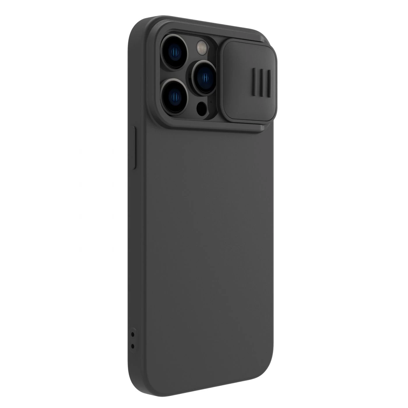 Apple iPhone 14 Pro Max case black Nillkin CamShield Silky Magnetic Silicon