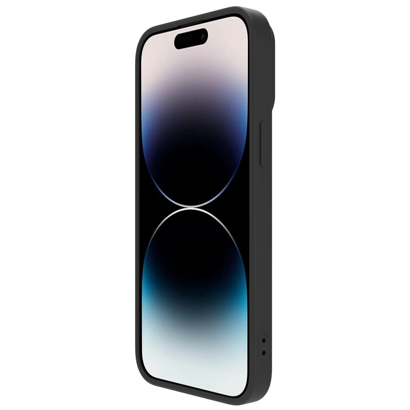Apple iPhone 14 Pro Max case black Nillkin CamShield Silky Magnetic Silicon