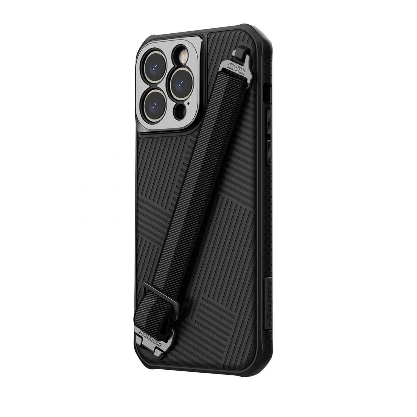 Apple iPhone 14 Pro Max case black Nillkin Strap Magnetic