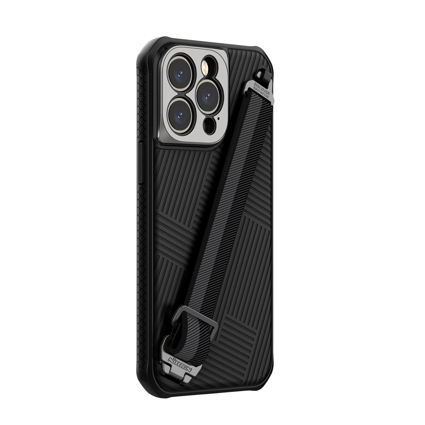 Apple iPhone 14 Pro Max case black Nillkin Strap Magnetic