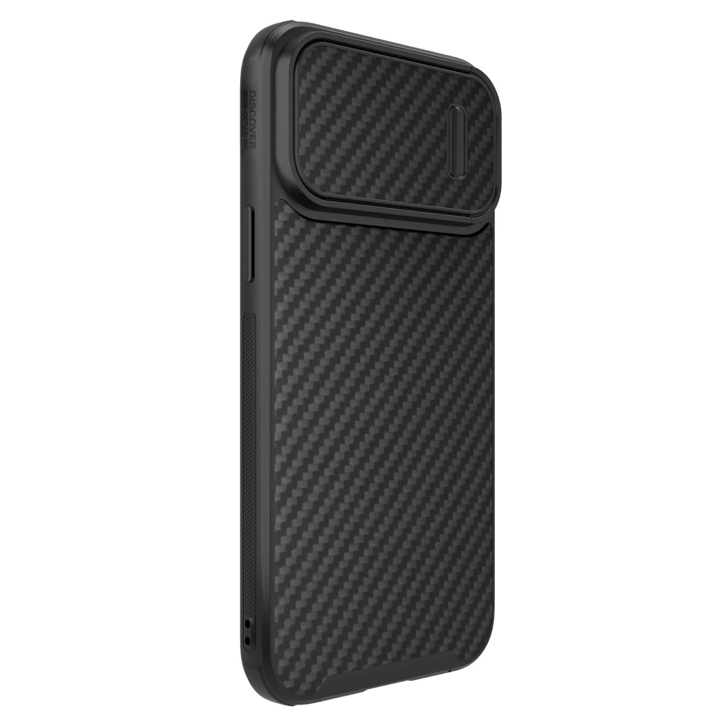 Apple iPhone 14 Pro Max case black Nillkin Synthetic Fiber S Magnetic