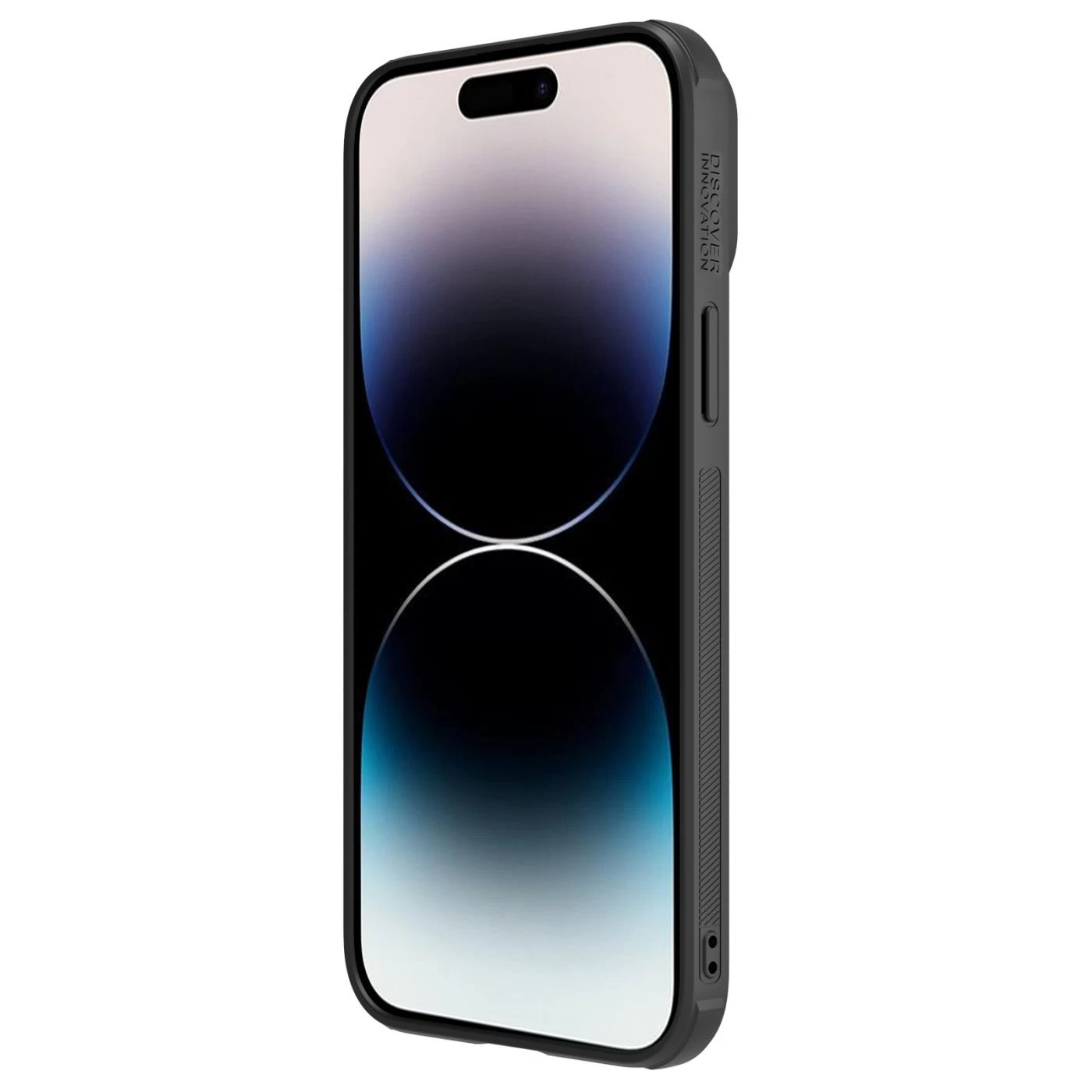 Apple iPhone 14 Pro Max case black Nillkin CamShield Leather S Magnetic