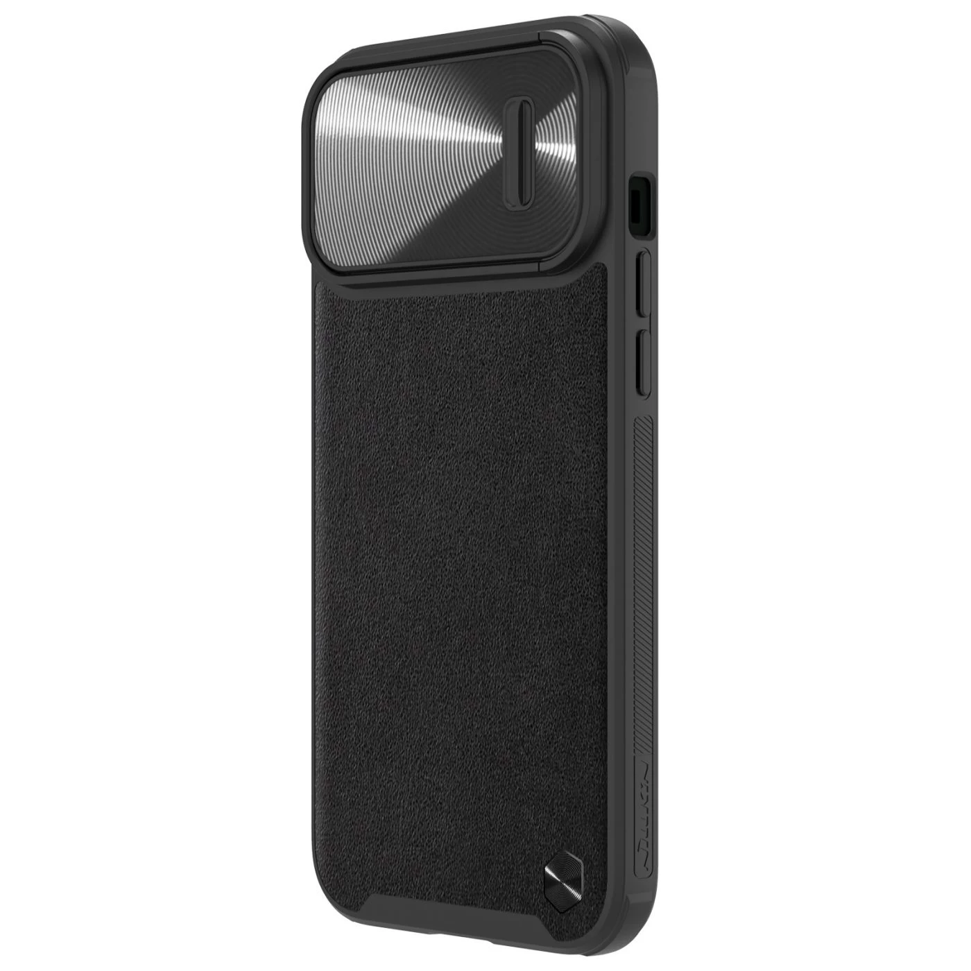 Apple iPhone 14 Pro Max case black NILLKIN CAMSHIELD LEATHER S